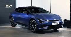 fv88 EV6 2025 facelift: đèn LED tam giác ngỗ nghịch, pin khủng 84 kWh