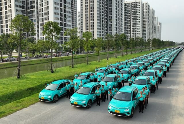 dan-xe-vinfast-cua-taxi-xanh-sm